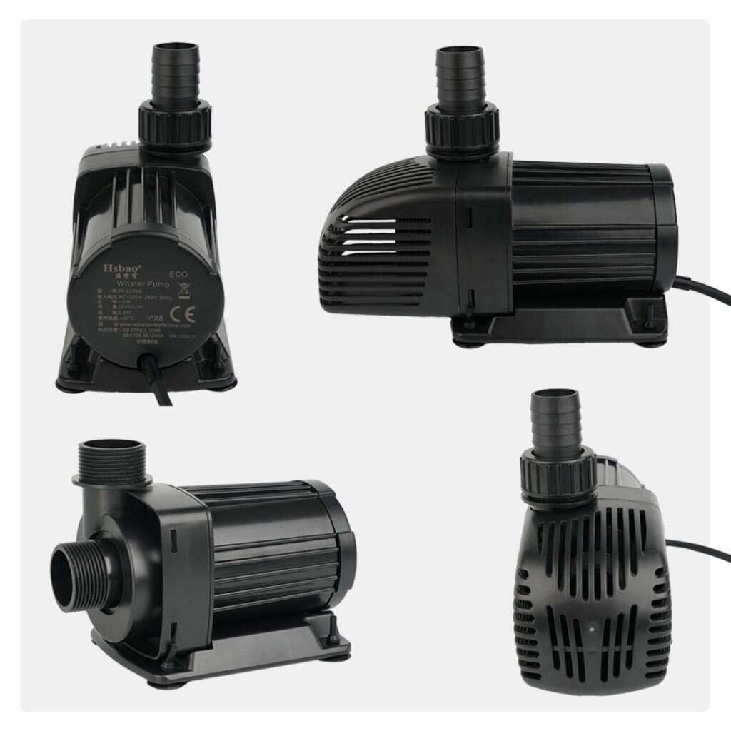 4000 LPH Amphibious Submersible Water Pump – Energy-Efficient Pond & Fountain Pump